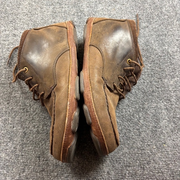 OLUKAI Men’s Brown Leather Hamakua Chukka Boots size: 12 - Picture 7 of 12